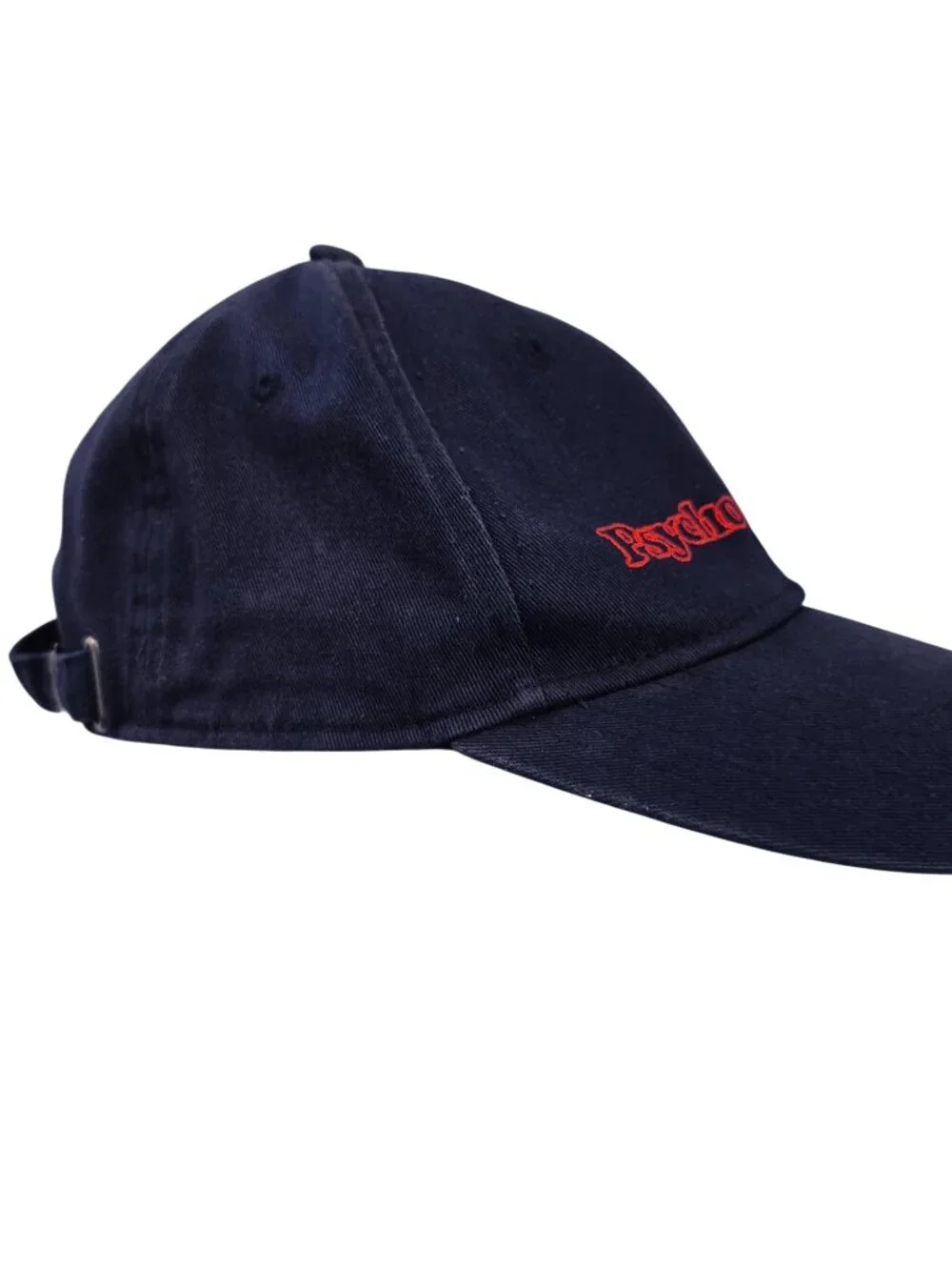 Psycho Bunny Navy Baseball Cap with Red Embroidered Logo OS